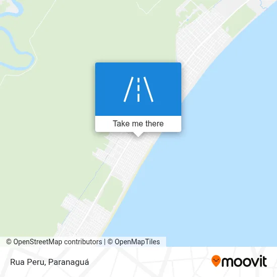 Rua Peru map