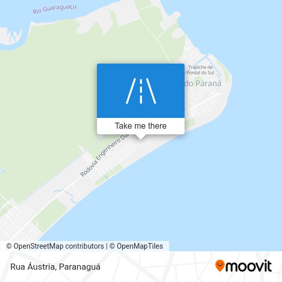 Rua Áustria map