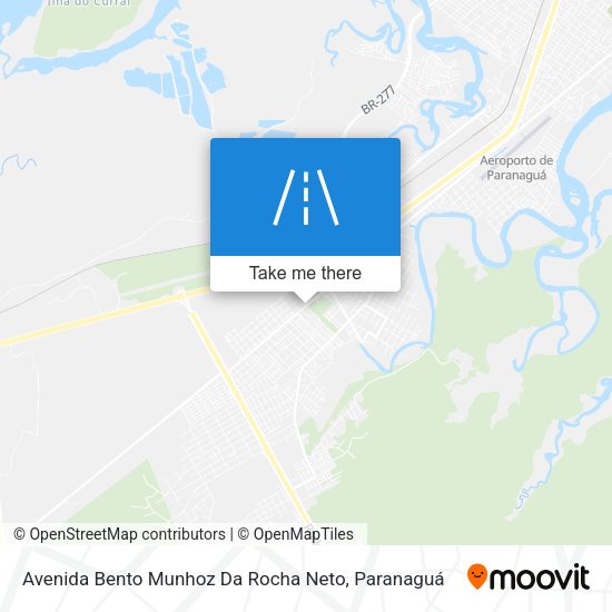 Avenida Bento Munhoz Da Rocha Neto map