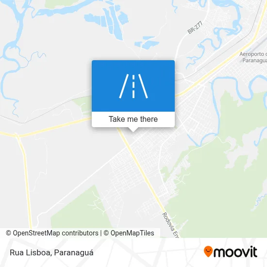 Rua Lisboa map