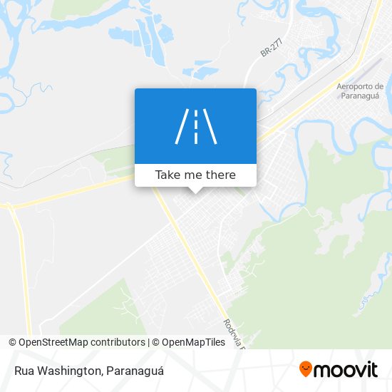 Rua Washington map