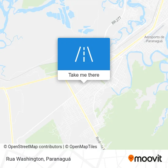 Rua Washington map