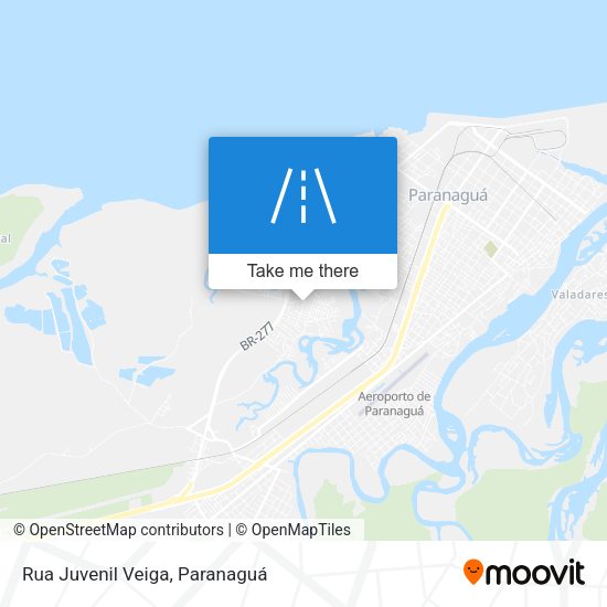 Rua Juvenil Veiga map