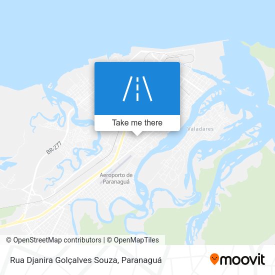 Rua Djanira Golçalves Souza map