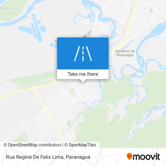 Rua Regina De Felix Lima map