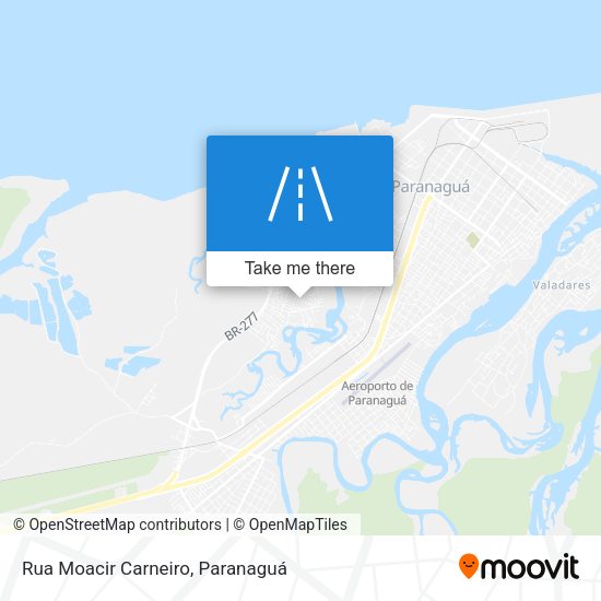 Rua Moacir Carneiro map