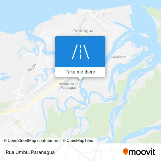 Rua Umbu map