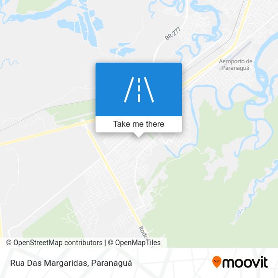 Rua Das Margaridas map