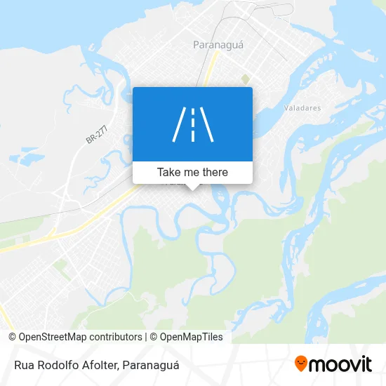 Rua Rodolfo Afolter map