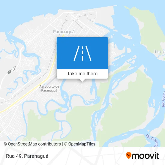 Rua 49 map