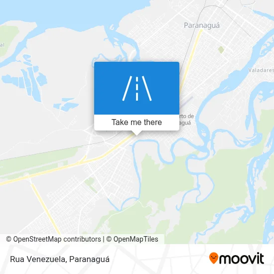 Rua Venezuela map