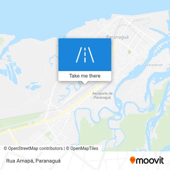 Rua Amapá map