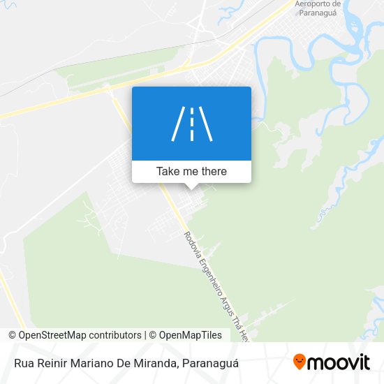 Rua Reinir Mariano De Miranda map
