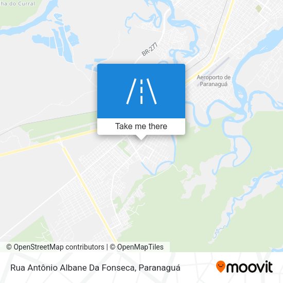 Rua Antônio Albane Da Fonseca map