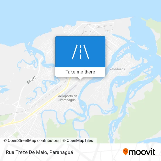 Rua Treze De Maio map