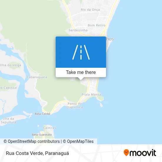 Rua Costa Verde map