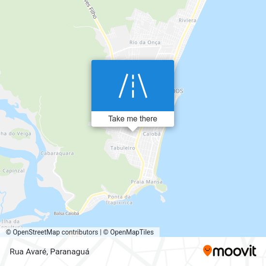 Rua Avaré map