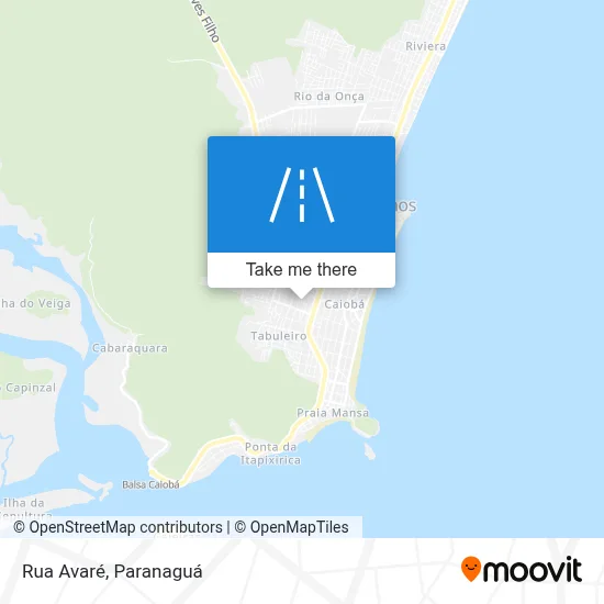 Rua Avaré map