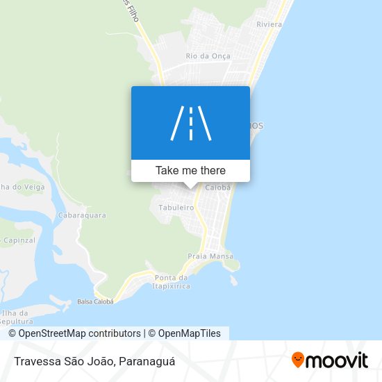 Travessa São João map