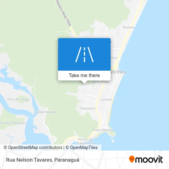 Rua Nelson Tavares map