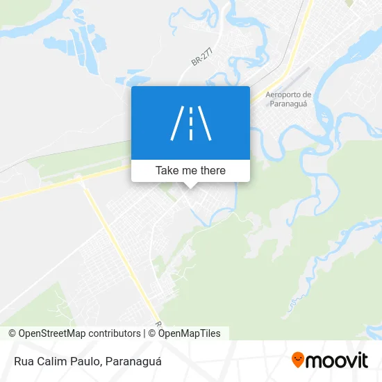Rua Calim Paulo map