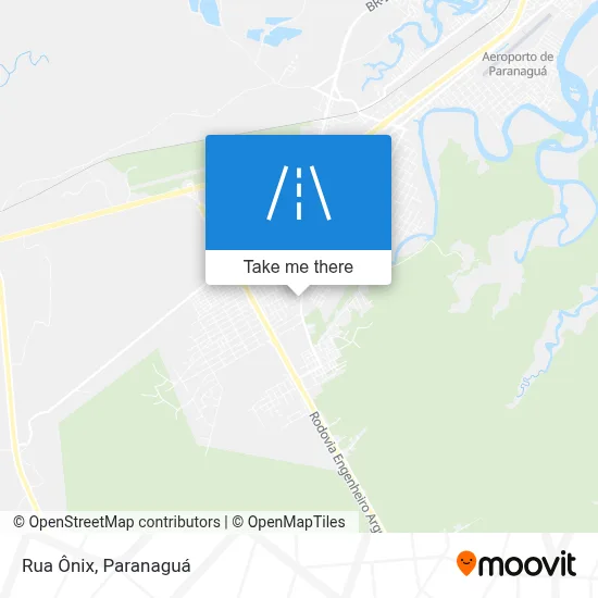 Rua Ônix map