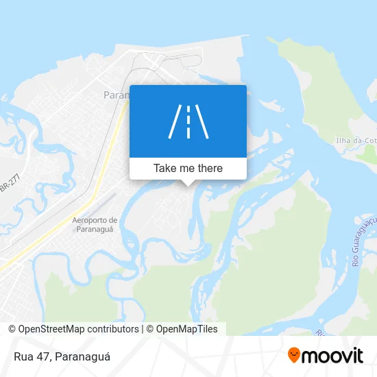 Rua 47 map