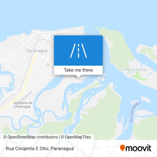 Rua Cinqenta E Oito map