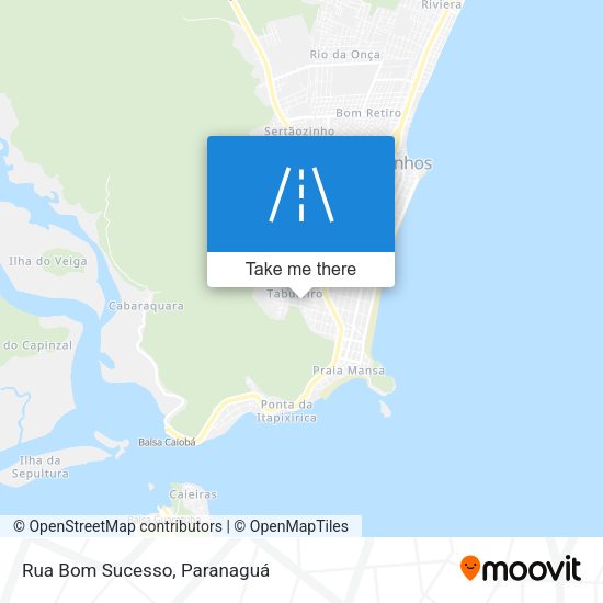 Rua Bom Sucesso map