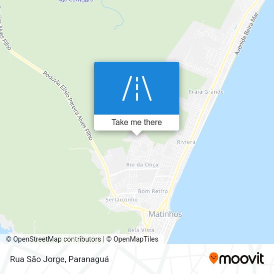 Rua São Jorge map