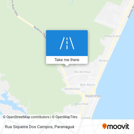 Rua Siqueira Dos Campos map