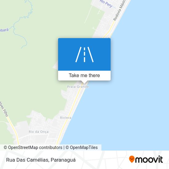 Rua Das Camélias map