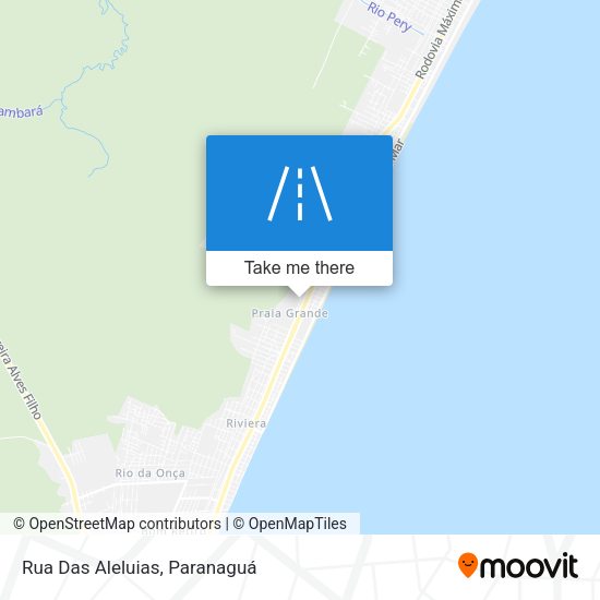 Rua Das Aleluias map