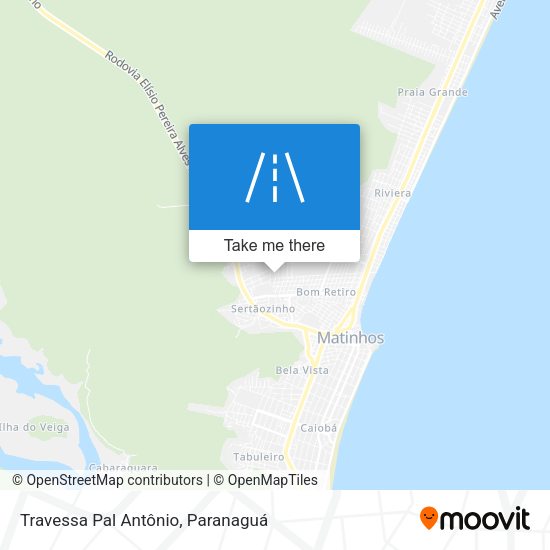 Travessa Pal Antônio map