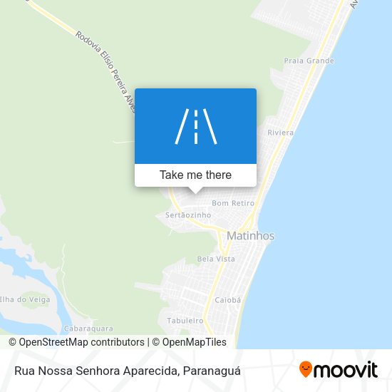 Rua Nossa Senhora Aparecida map