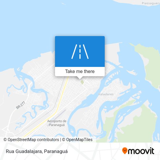 Rua Guadalajara map