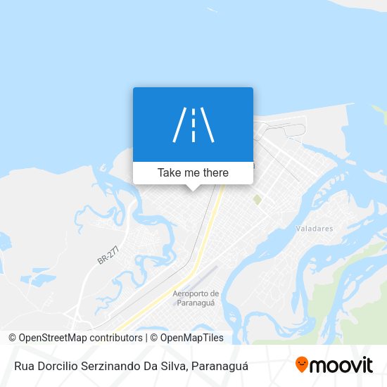 Rua Dorcilio Serzinando Da Silva map