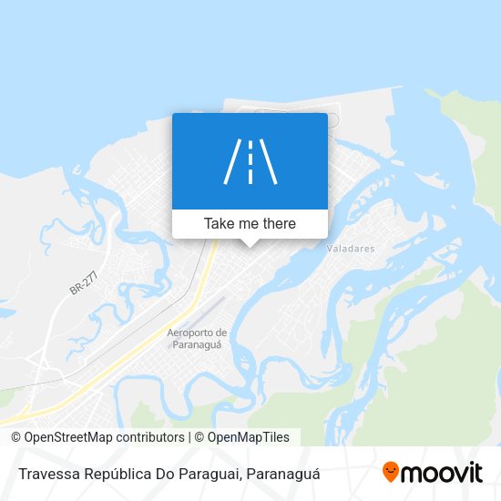 Travessa República Do Paraguai map