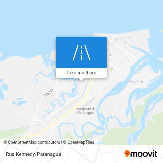 Rua Kennedy map