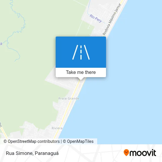 Rua Simone map