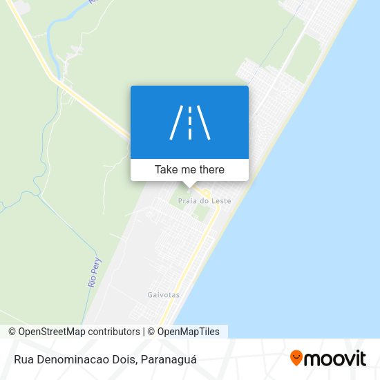 Rua Denominacao Dois map