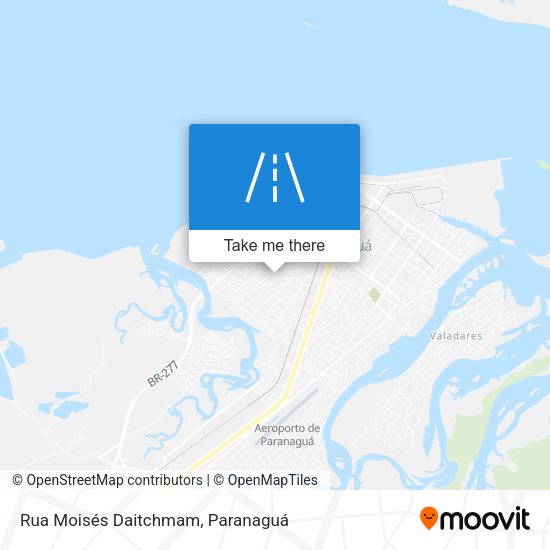 Rua Moisés Daitchmam map