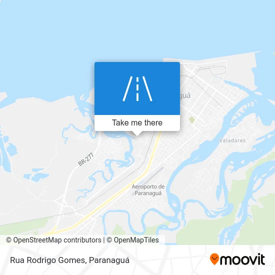 Rua Rodrigo Gomes map