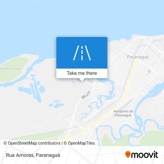 Rua Amoras map
