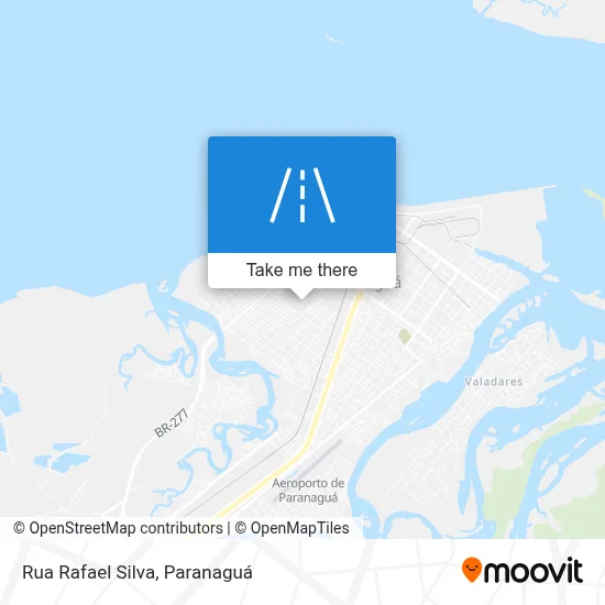 Rua Rafael Silva map