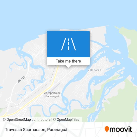 Travessa Scomasson map