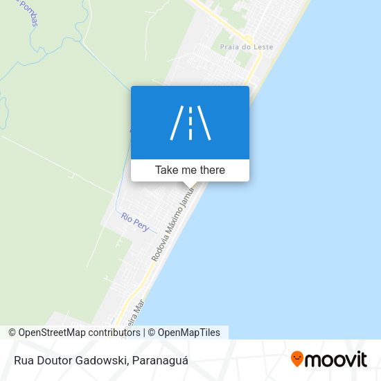 Rua Doutor Gadowski map