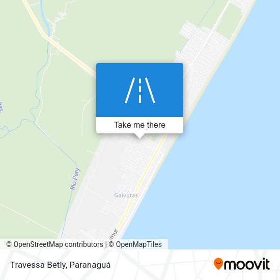 Travessa Betly map