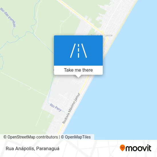 Rua Anápolis map