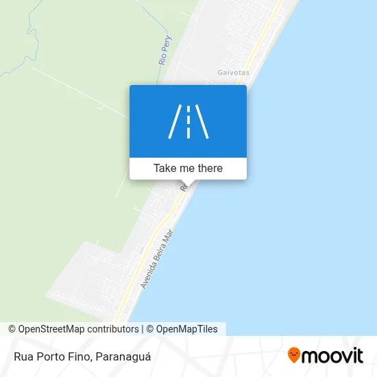 Rua Porto Fino map